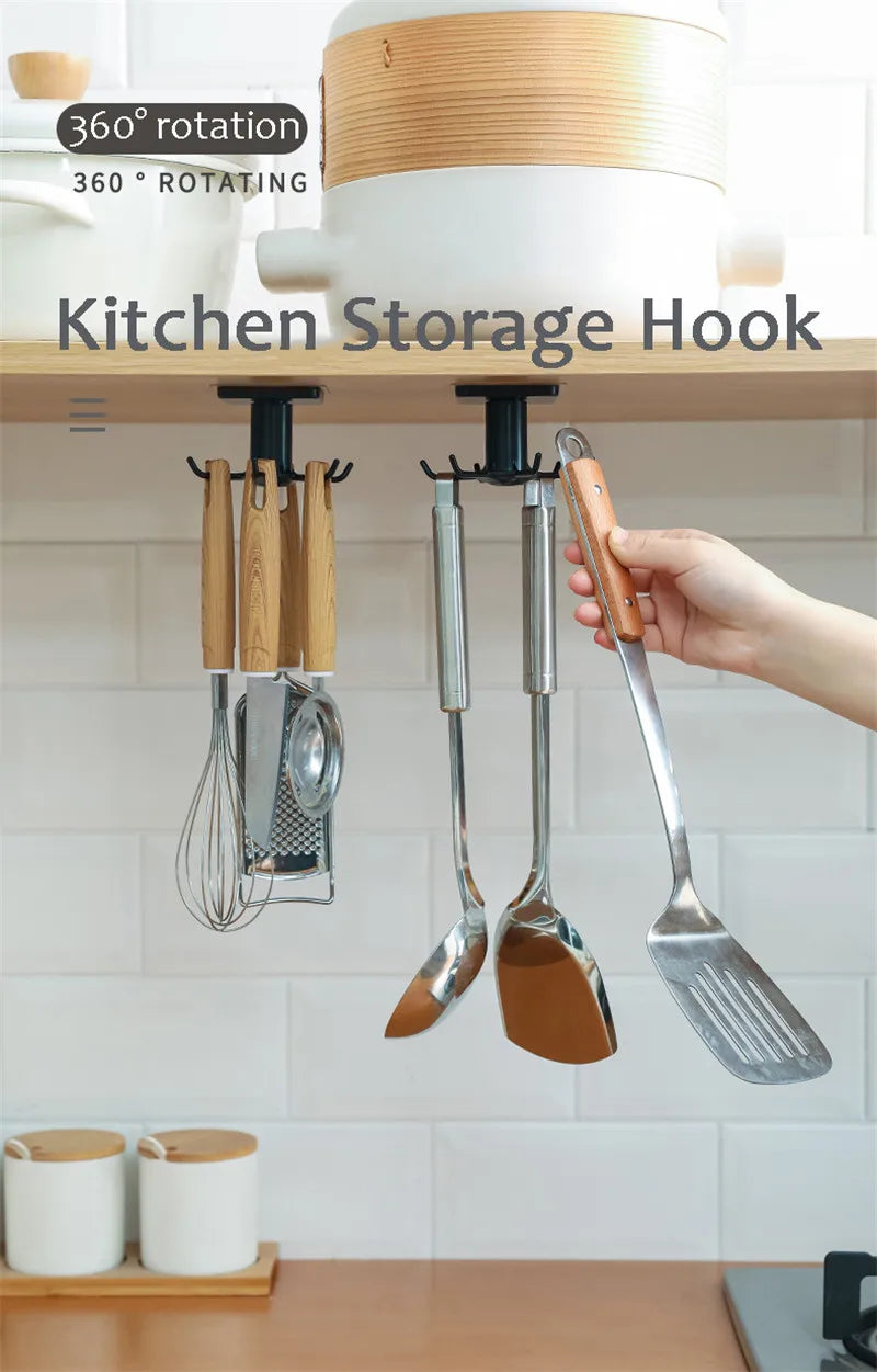 Kitchen Hook Organizer