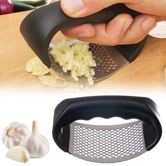 Stainless Steel Garlic Press