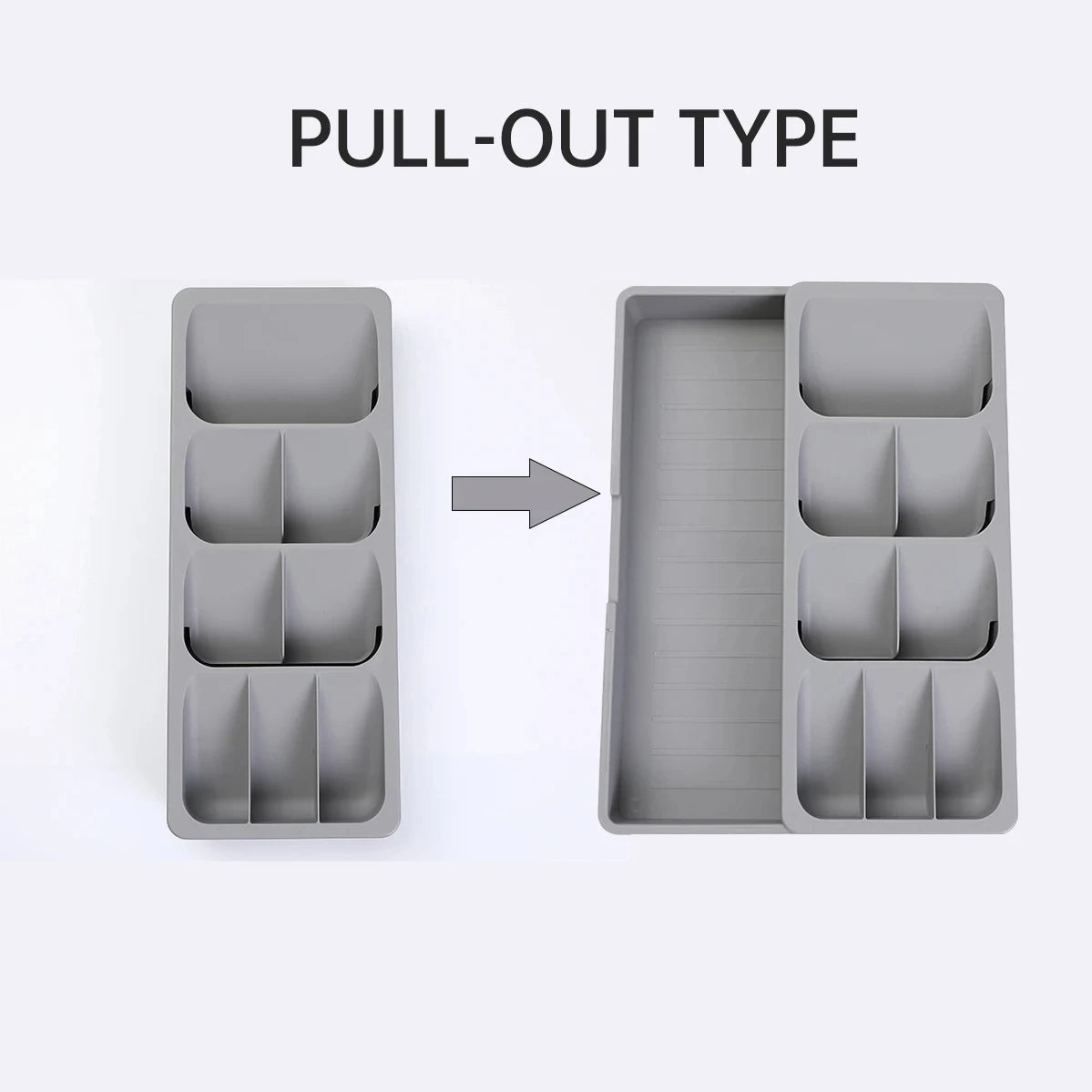 Kitchen Cutlery Drawer Organizer